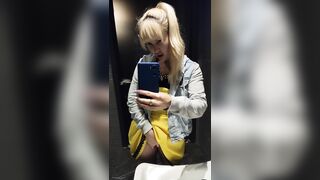 A cute mother i'd like to fuck, café masturbation