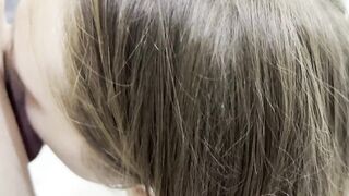 Влажный минет от спортивной студентки