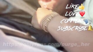 Caught giving me a oral pleasure in public ????????????????. 