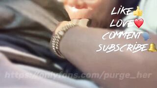 Caught giving me a oral pleasure in public ????????????????. 