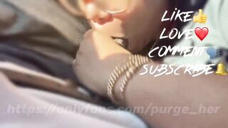 Caught giving me a oral pleasure in public ????????????????. 