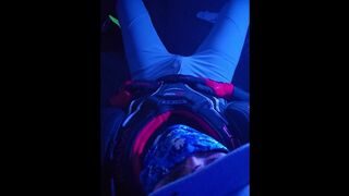 Cup Bulge & Shoulder Pads—See Me Edge in Full Gear