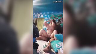 This guy screws a aged stepmother with large titties in the butt