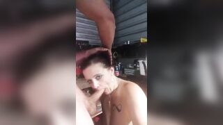 This is how a doxy sucks a dick