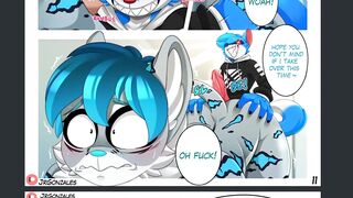 Yiff Comic Dub: Unexpected Meet Up (Fur Animation, Furries, Fur Sex, Fur, Public Anal)