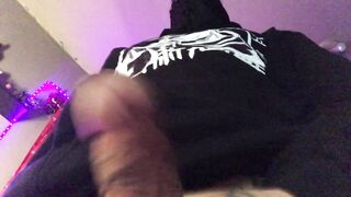 Nice-looking male groaning