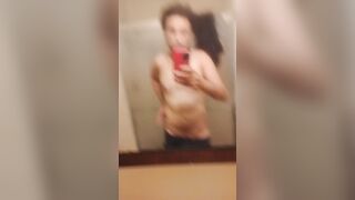 Bare chap in advance of shower ????