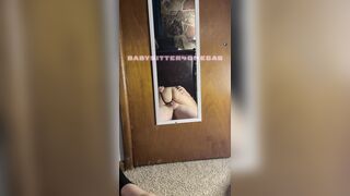 Babysitter Riding Shlong in Mirror Creampie SLOW MOTION MOVIE SCENE