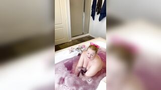 Catching me in the bathtub JOI - I assist u wank looking at my in nature's garb body - JOI