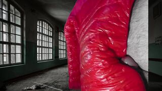 Cuming on soft shiny pink Titanium Girlfriend's Jacket