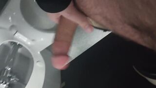 Wanking my lengthy shlong in public