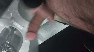 Wanking my lengthy shlong in public