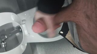 Wanking my lengthy shlong in public