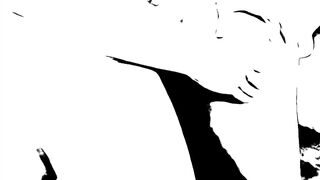 Screw older doxy in grayscale cartoon massive sex-toy