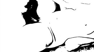 Screw older doxy in grayscale cartoon massive sex-toy