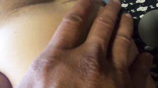 RUNNING his hand over his STEP-DAUGHTER'S vagina,