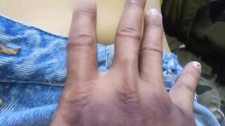 RUNNING his hand over his STEP-DAUGHTER'S vagina,