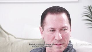 Stepdaughter Takes Anal Lessons From Stepdad To Impress A Chap