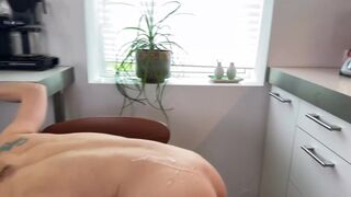 Romantic Morning Screw In The Kitchen