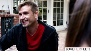 LoveHerFeet - Nasty Nina North's Hot Foot Bang Seduction