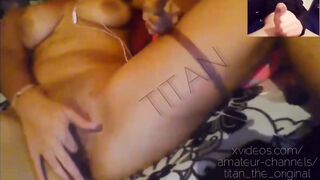 Virtual sex with a breasty woman