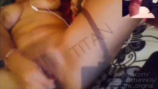 Virtual sex with a breasty woman