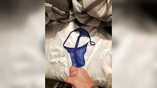 J Swiift jerking his ramrod for wife at work.