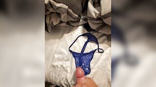 J Swiift jerking his ramrod for wife at work.