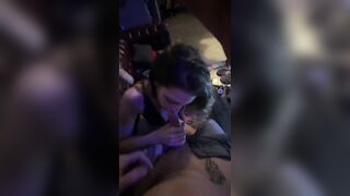 Unfathomable mouth, sucks dick