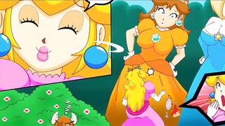 princess peach daisy & rosalina Giga Harlots adventures