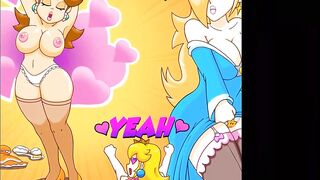 princess peach daisy & rosalina Giga Harlots adventures