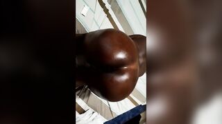 Sexually excited Ebony Whore