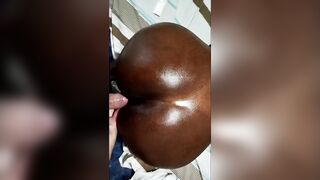 Sexually excited Ebony Whore