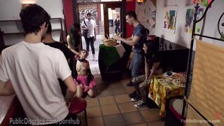 Emo Wench Publicly Shamed And Banged