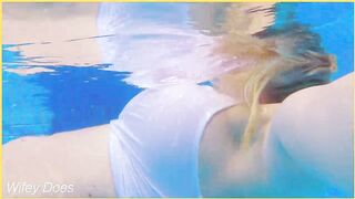 mother I'd like to fuck public braless compilation swimming clip