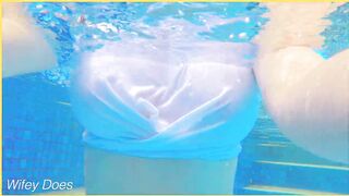 mother I'd like to fuck public braless compilation swimming clip