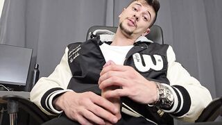 STROKING WITH MY TOY !