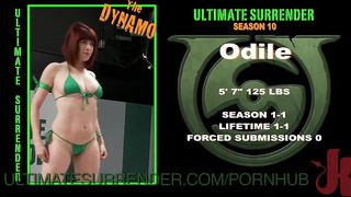 Lesbo Wrestler Destroys Her Opponents Snatch