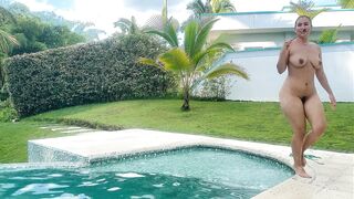 Piscina + Yoga ? Mi primera vez haciéndolo! - Danilisboa