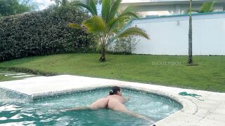 Piscina + Yoga ? Mi primera vez haciéndolo! - Danilisboa