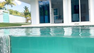 Piscina + Yoga ? Mi primera vez haciéndolo! - Danilisboa