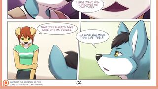 Fur Comic Dub: Weekend (Fur Animation, Yiff Femboy, Toon, Anal)