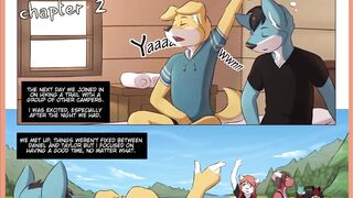 Fur Comic Dub: Weekend (Fur Animation, Yiff Femboy, Toon, Anal)