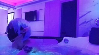 Halloween Nyauri1 #14 POV gotica cosplayer in the jacuzzi part two