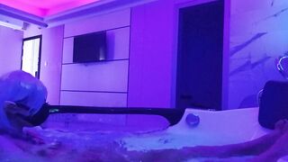 Halloween Nyauri1 #14 POV gotica cosplayer in the jacuzzi part two