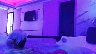 Halloween Nyauri1 #14 POV gotica cosplayer in the jacuzzi part two