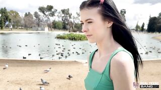 Slim Teen Bella Nova Has A Constricted Vagina