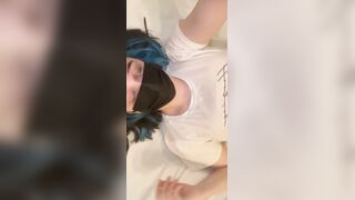 A gorgeous beauty with large titties is expecting for u in the crib.