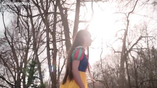 Hazel Moore as Snow White Cums and Squirts on The Heartless Queen Bianca Beauchamp - Snow White Porn Cosplay Parody