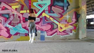 Consummate Butt in Constricted Jeans & Boots ASMR Walking